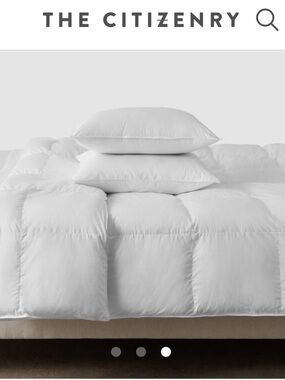 The Citizenry Signature Down-Alternative Duvet Insert/Comforter